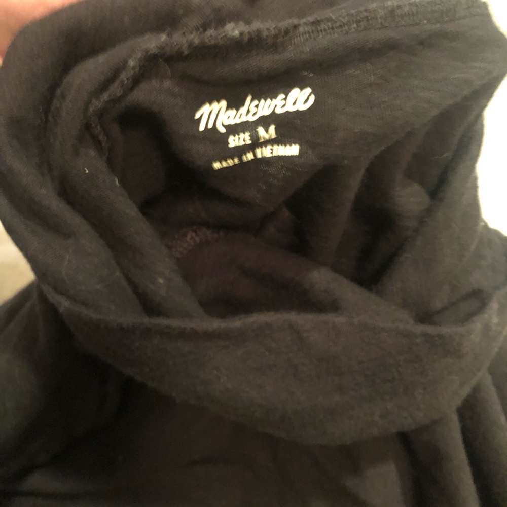 Black turtle neck